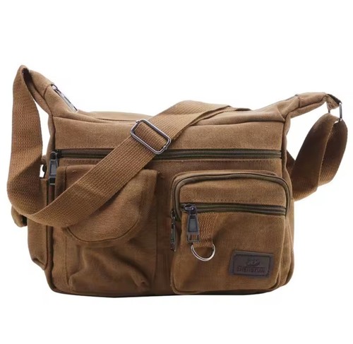 Mens canvas shoulder bag - mens,