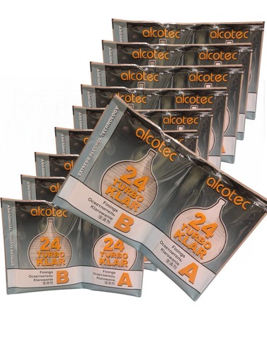Pack alcotec 24 turbo - 10, x