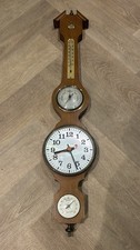 Vintage wood banjo barometer - vintage,