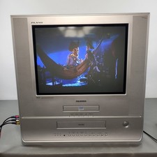 Samsung Retro Gaming TV UW-17J11VD TV Combo Tv, DVD + VHS Flat Screen Vintage UK