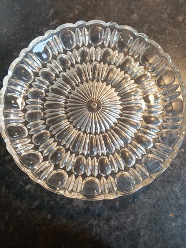 Vintage crystal cut glass - vintage,