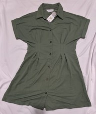 Ladies Dress Green Medium