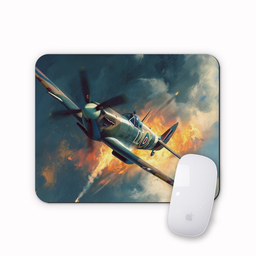 Spitfire mousemat world war - world,