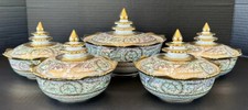 Thai Benjarong Porcelain Rice