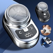 USB Rechargeable Mini Shaver Pocket Sized Portable Electric Shaver Razor For Men