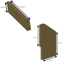 Hunter Herald 8 stove bricks