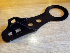 Black Stainless steel rear tow