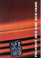 Peugeot 205 & 305 Vans 1988-89