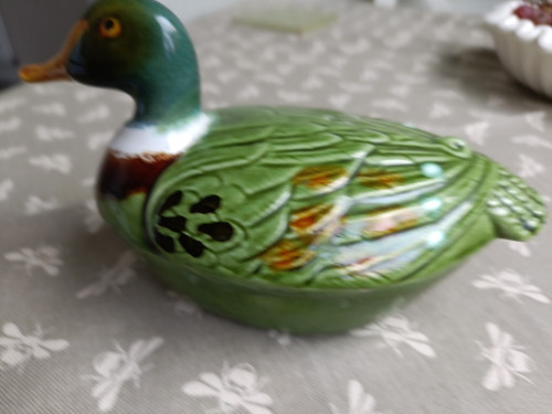 Vintage french ceramic pâté - vintage,