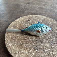 Vintage Christmas Glass Fish