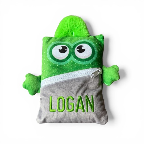 Worry monster green - worry,