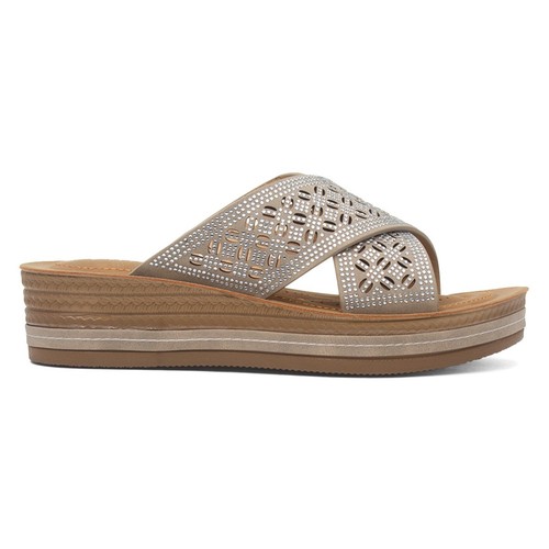 Lilley womens sandals beige - womens,