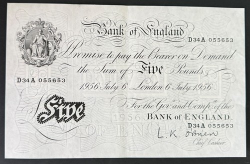 Bank england white - of, *white