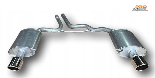 Exhaust silencer back - exhaust, audi