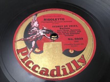 SYDNEY DE VRIES 78 RPM