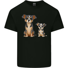 Chihuahua With a Puppy Kids T-Shirt Boys Girls