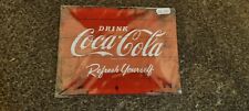 1 Coca Cola Sign New. 20 X 15 Cm