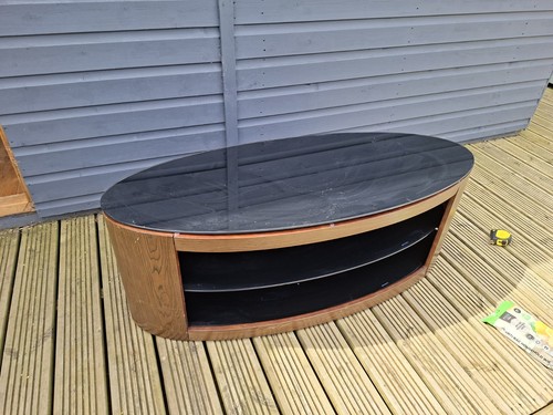 Mahogany wood and glass - mahogany,