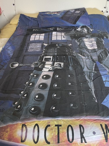 Doctor who single duvet - single,