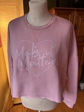Salmon Pink Sweatshirt 
