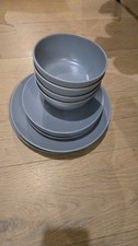 12x IKEA Plate And Bowl Set