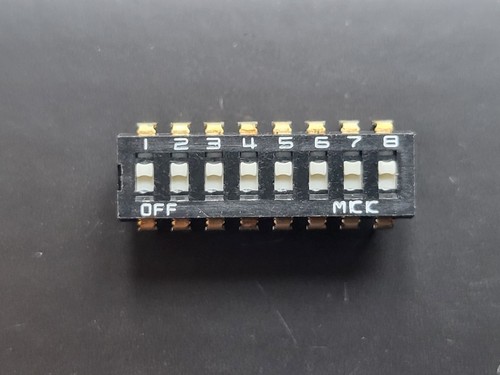 Tube dip switch 8 way - of,