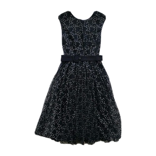 Vintage vera mont black dotted - vera,
