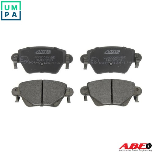 Brake pad set disc - brake,