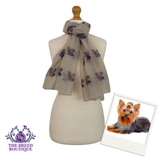 YORKSHIRE TERRIER DOG SCARF