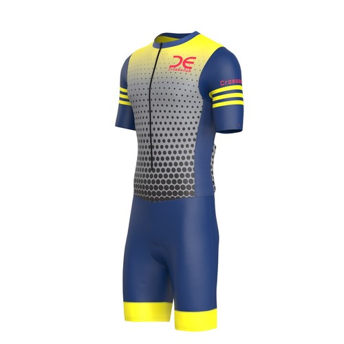 Men cycling trisuit unique - trisuit,