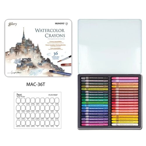Mungyo watercolor crayons - mungyo,