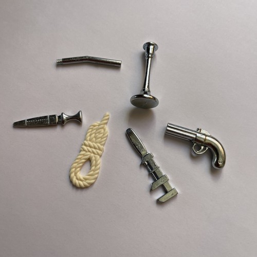 Cluedo game spares weapons - game, 6