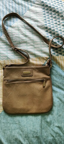 Beige kangol shoulder bag with - kangol,