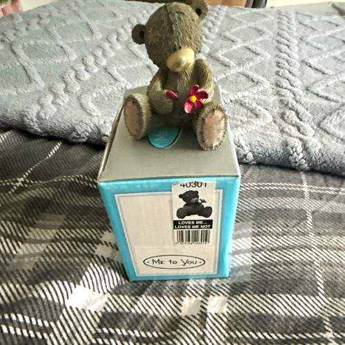 You tatty teddy - me,