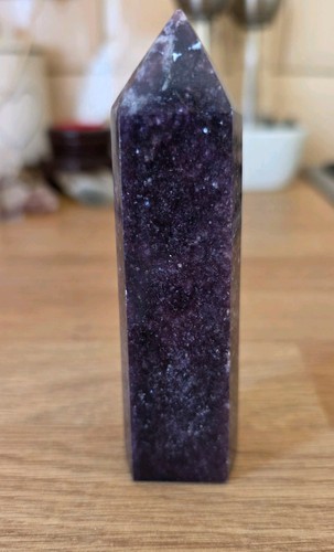 Beautiful sparkly lepidolite - beautiful,