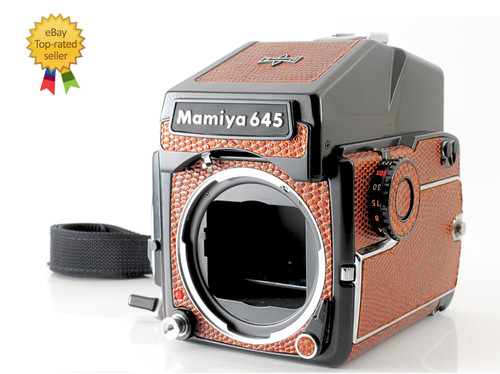 Mamiya m645 1000s brown lizard - mamiya,