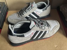 VINTAGE ADIDAS SL80 TRAINERS  GREY 2010 - SIZE 7 UK