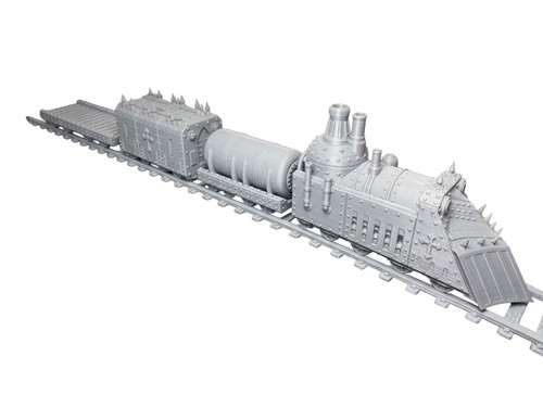 Armoured train trench - armoured,
