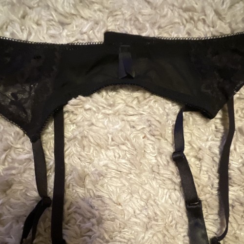 Ann summers black floral lace - summers,