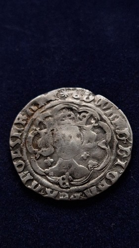 Medieval hammred groat edward - groat,