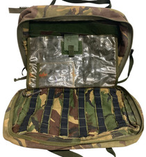 Medic Zip Side Pouch DPM Camo PLCE Bergen Rucksack Medical First Aid Trauma Bag