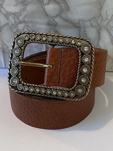Tan brown women leather belt - women,