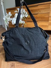 KIPLING Large Black Holdall Bag Gym Travel Lightweight Shoulder bag