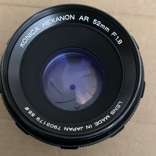 Konica hexanon 52mm - hexanon, f/1.8