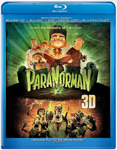Paranorman bluray dvd - +,