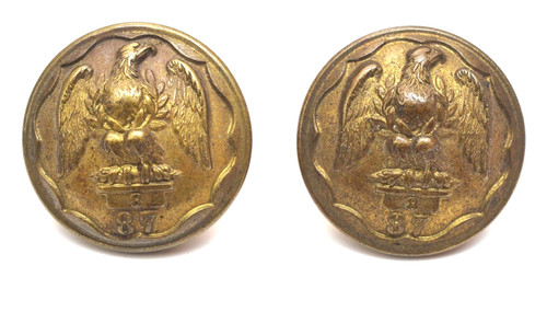 87th - , fusiliers)