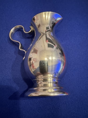 Vintage silver plated - silver-plated, cream