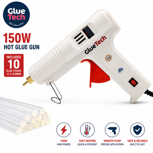 150w hot glue gun kit - glue,