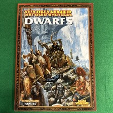 Warhammer Dwarfs Army Book 7th Dwarf Armies Games Workshop Codex Dwarves WHFB ?