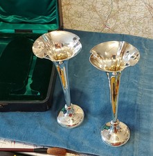A Pair Of Solid Silver Antique
